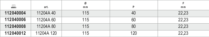 BETA Dischi Lamellari Zirconio 40 - Per Smerigliatrice, Sbavatura Metalli - Set 10 Pezzi - Foto 8